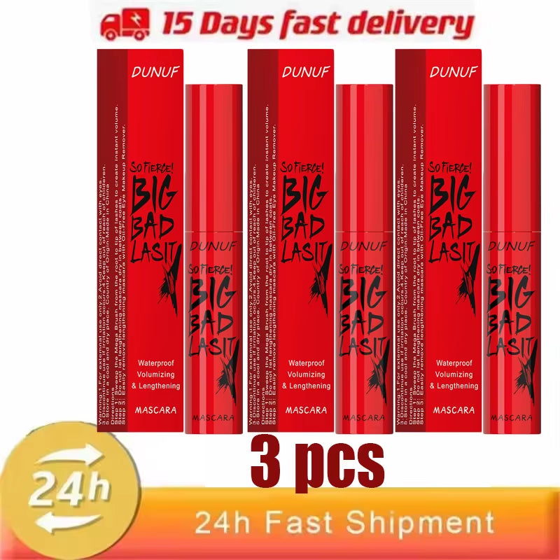 5D Waterproof Mascara Eyelashes Lengthening Long Lasting Silky Lash Black Eyelashes Extension Make up Beauty Eye Korean Cosmetic