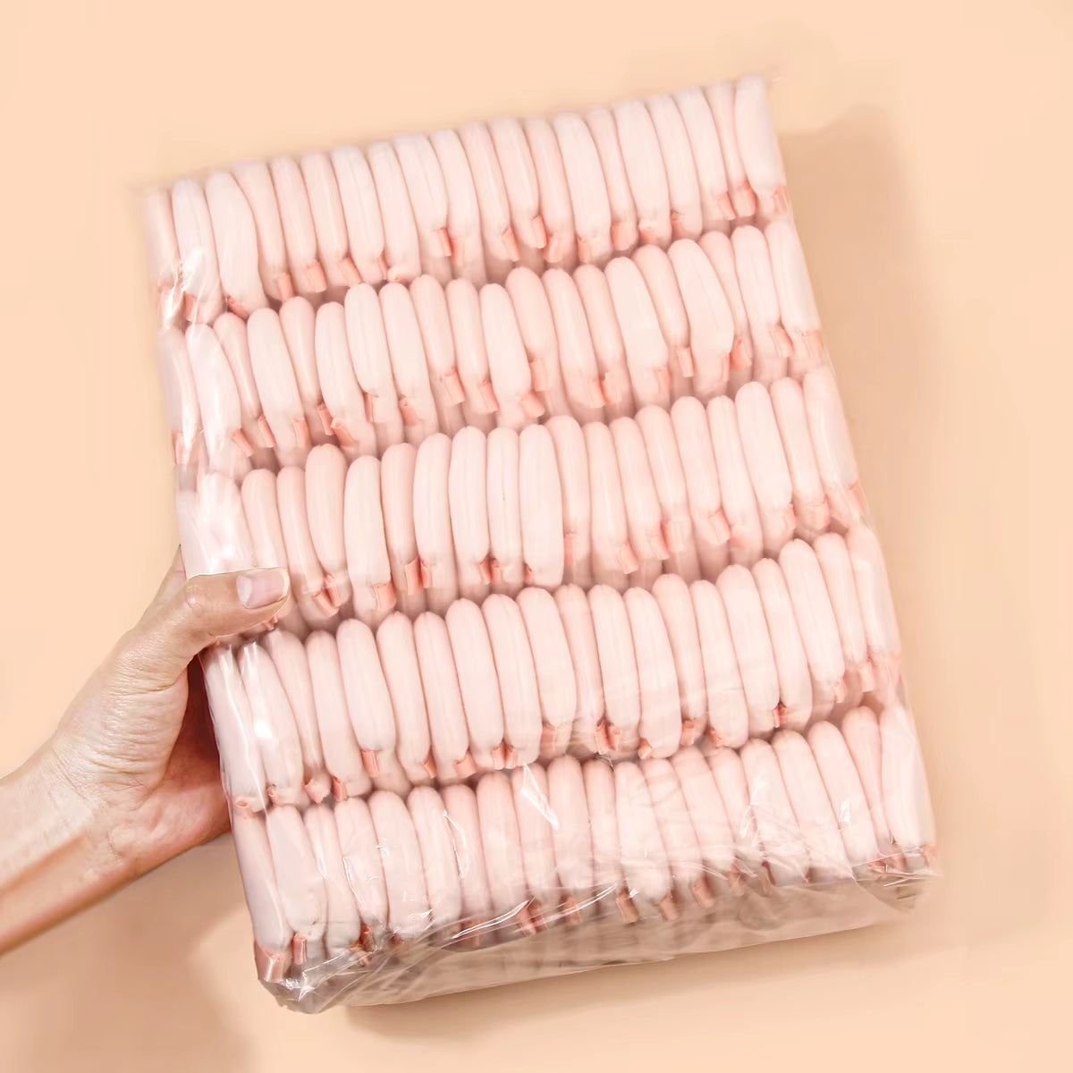 100Pcs Triangle Powder Puff for Loose Powder Liquid Cosmetic Soft Plush Powder Puff Makeup Foundation Puff Makeup Tool