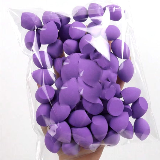 20PCS Mini Finger Puff Beauty Cosmetic Foundation Cosmetic Sponge Makeup Blender Suitable for Cream & Powder Concealer
