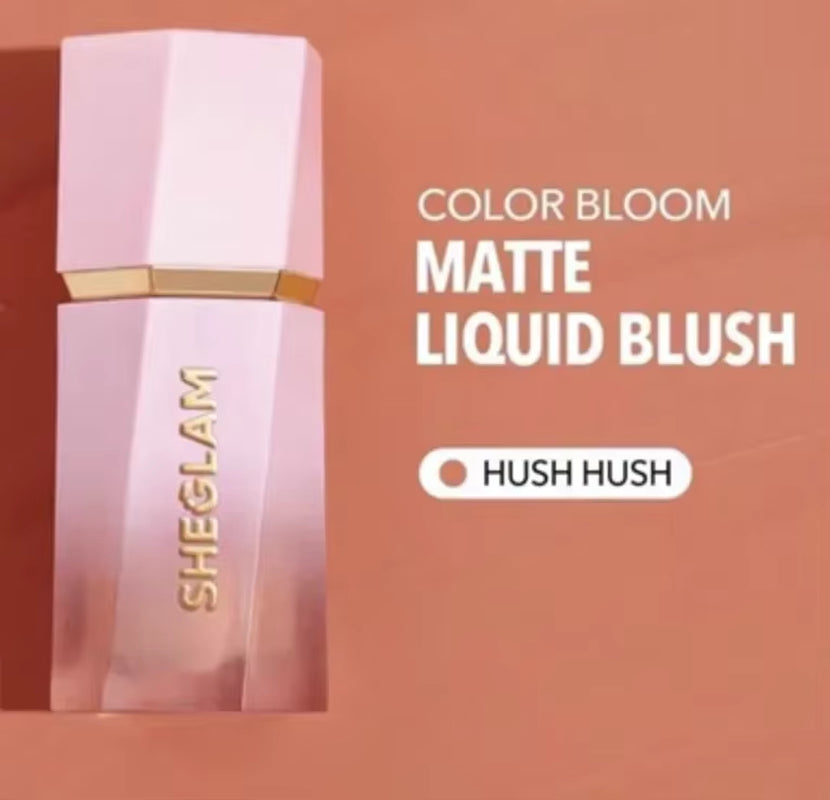 Sheglam Make up Liquid Blush Facial Nourishing Blusher Gel Cream Multi-Purpose Lip Gloss Makeup Blush Wholesale