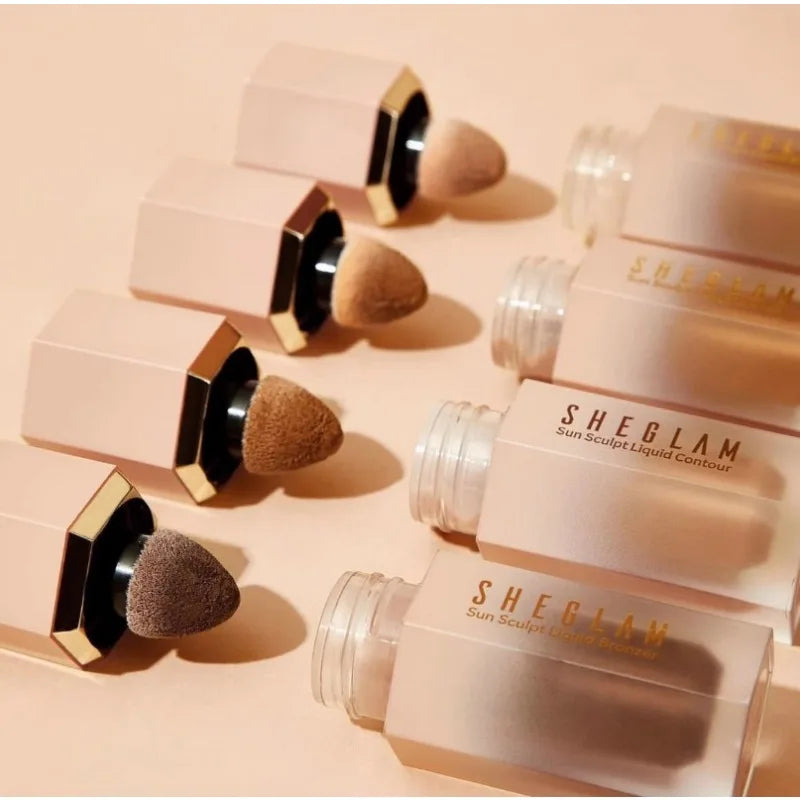 Sheglam Soft Tan Liquid Contour Stick Nose Shadow Natural Matte Highlighter Contouring Brighten Beauty Original Makeup Cosmetics