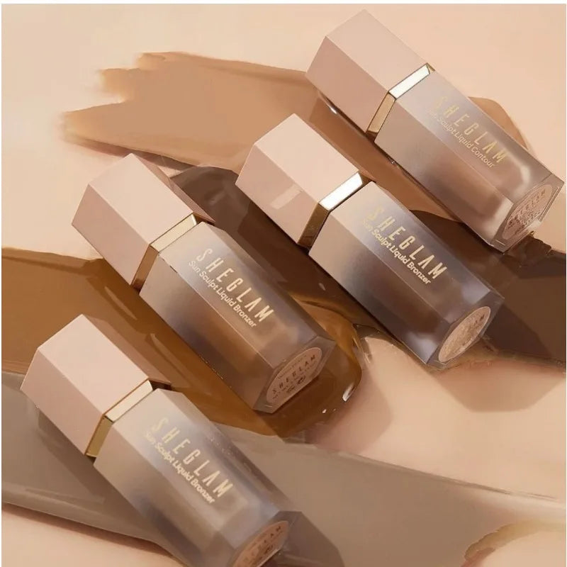 Sheglam Soft Tan Liquid Contour Stick Nose Shadow Natural Matte Highlighter Contouring Brighten Beauty Original Makeup Cosmetics